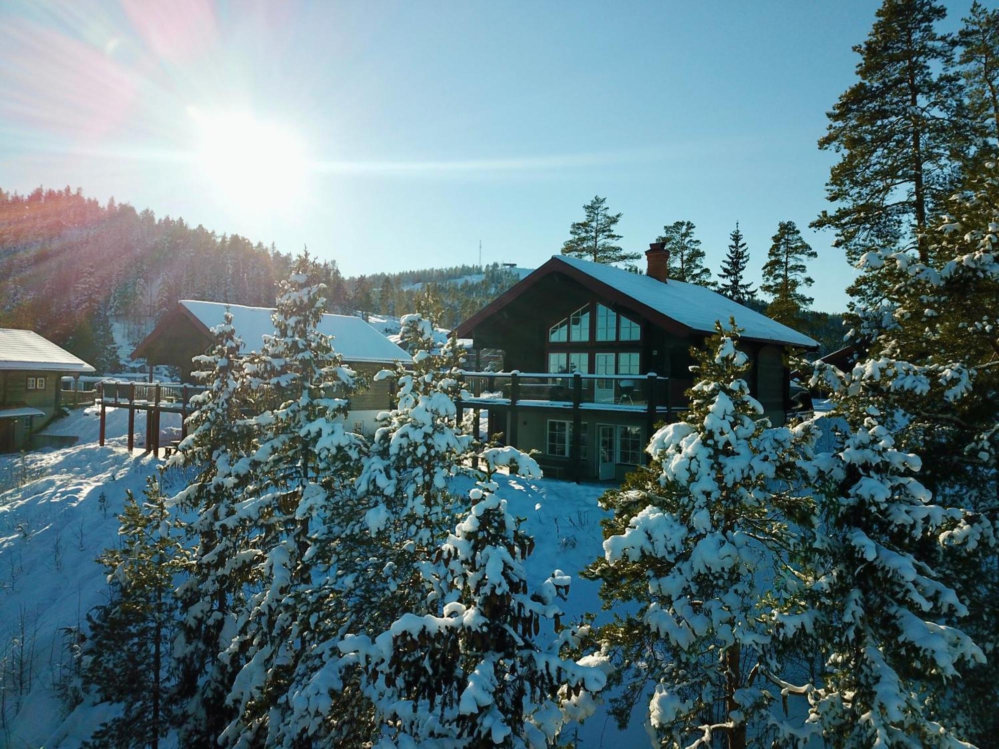 Alpstigen 6A - 10 Baeddars Fjaellstuga Mitt I Jaervsoebacken Villa Exteriör bild