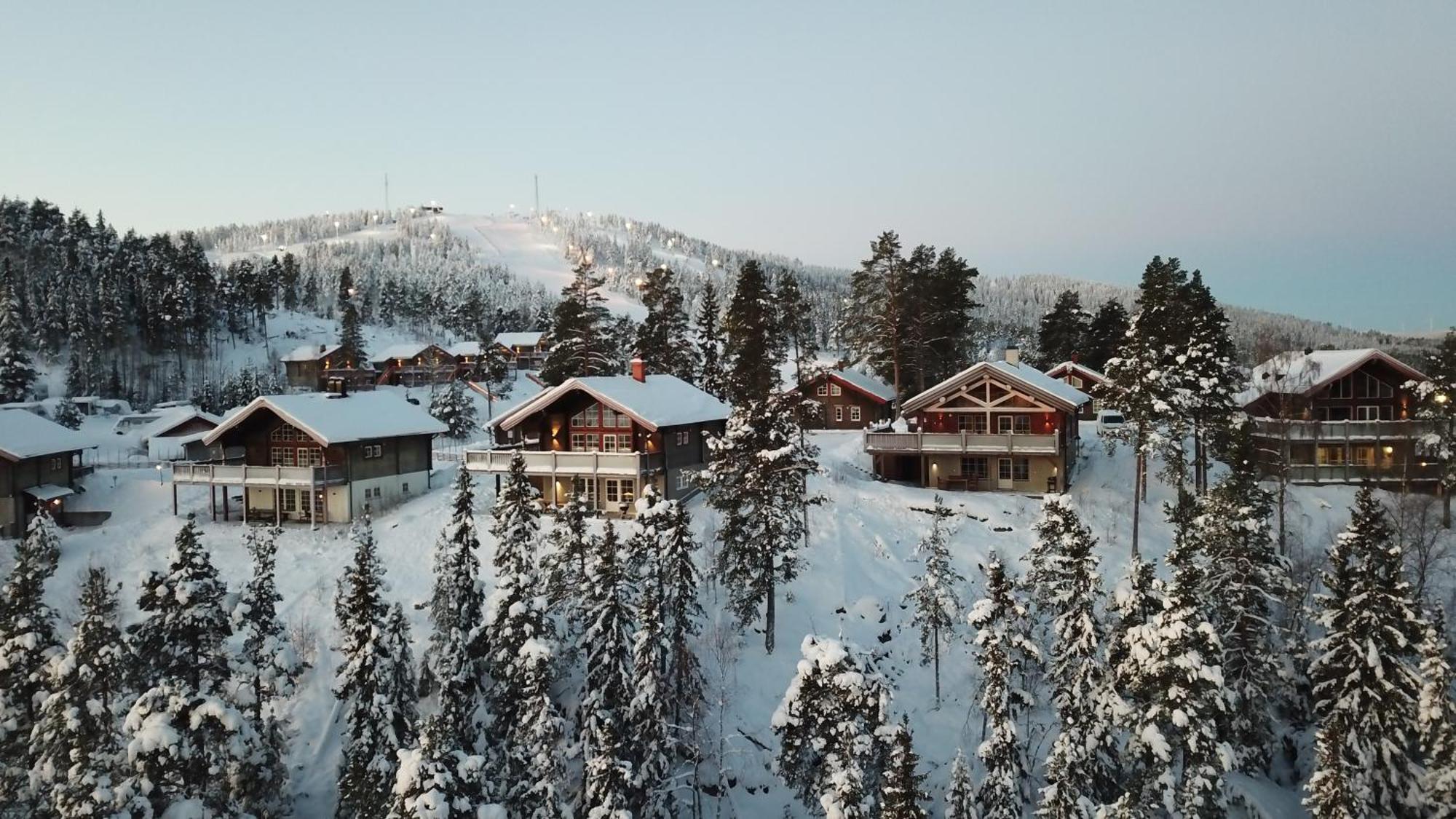 Alpstigen 6A - 10 Baeddars Fjaellstuga Mitt I Jaervsoebacken Villa Exteriör bild